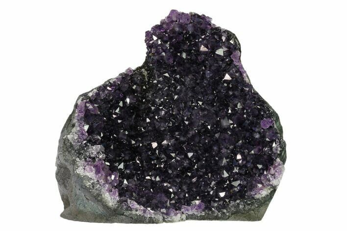 Dark Purple Amethyst Crystal Cluster - Artigas, Uruguay #151251